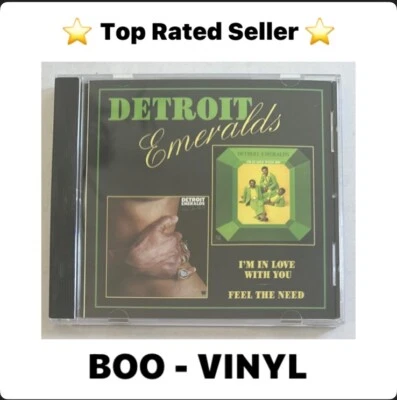 The Detroit Emeralds - I'm in Love with You / Feel the Need  Cd Album Soul Funk - Image 1 of 4