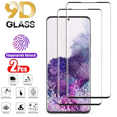 Screen Protector Tempered Glass For Samsung Galaxy S25 S24 S23 S22 Plus Ultra
