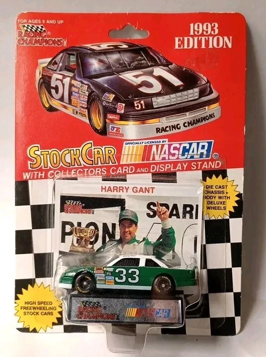 Racing Champions Mr September Harry Gant #33 1993 Edición Nascar Stock Car 1:64 Foto 1 de 1