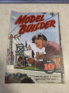 Il Modellista Maggio-Giugno 1937 Volume 1 n. 3 treni Lionel vintage - Foto 1 di 7