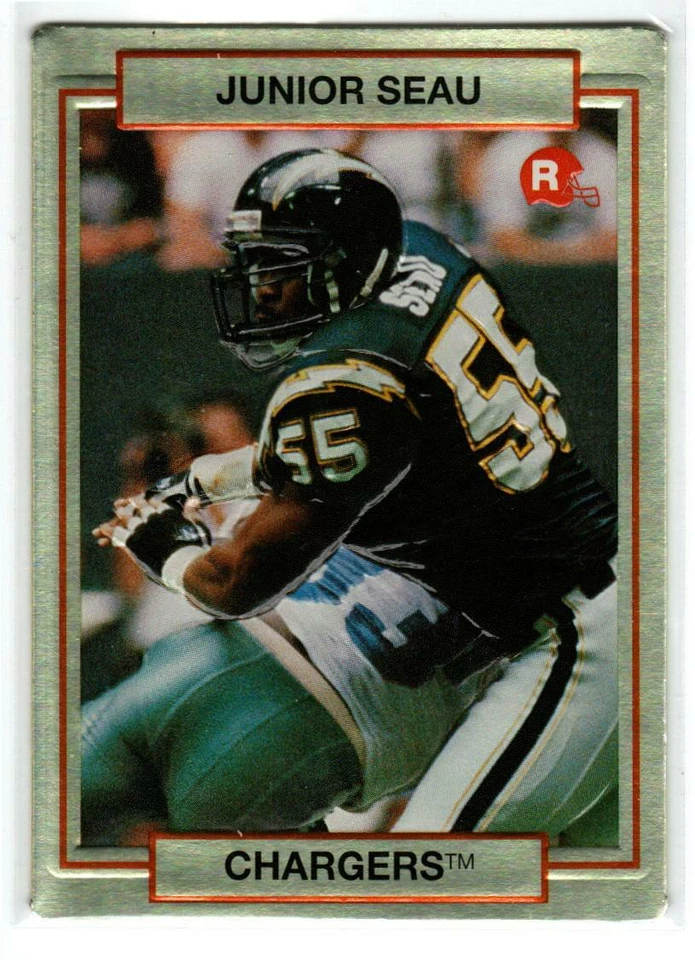 1990 Action Packed Rookie Update #38 Junior Seau RC (ref 235525) - Image 1 of 1