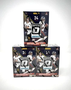 LOT OF 3x 2024 Panini NFL Donruss Optic Football Trading Card Blaster Box Sealed - Bild 1 von 3