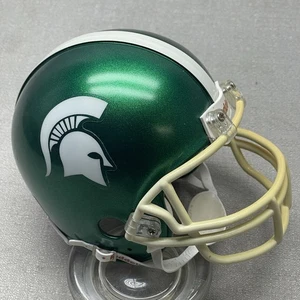 Michigan State Spartans Speed Mini Helm Riddell NCAA Satin Green - Bild 1 von 11