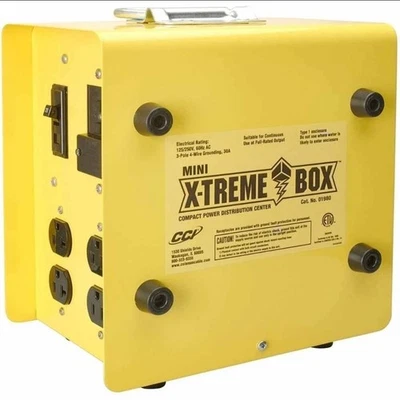 Southwire 6532UGM1 Mini X-Treme Box 30A UG Power Distribution 8 Outlet - Image 1 of 3