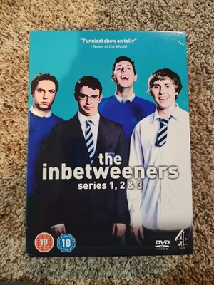 The Inbetweeners - Complete Series 1, 2 & 3 UK PAL Reg.2 3-DVD Box Set US SELLER - Image 1 of 2