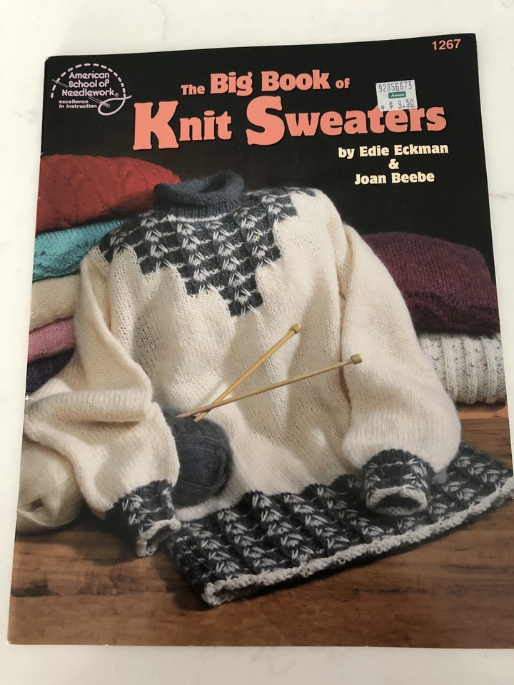 American School of Needlework The Big Book of Knit Sweaters 1267 - Image 1 of 4