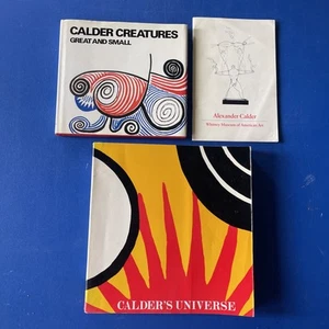 Lot Of  3 Alexander Calder Books - Bild 1 von 17