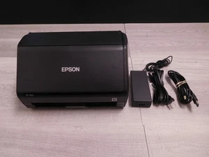 Epson WorkForce ES-400 Color Duplex Document Desktop Scanner Model J381A w/ AC - Picture 1 of 9