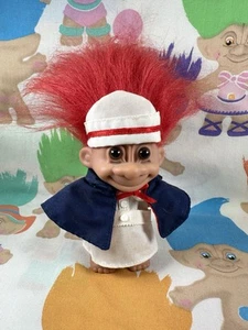 Russ Troll DollFlorence Nightingale Nurse Troll Red Hair Doll Vintage 90’s - Picture 1 of 6