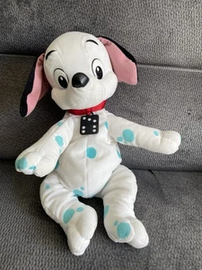 RARE Disney Plush Puppy Dog Domino Blue Spots Mattel 17" 101 102 Dalmatians - Picture 1 of 7