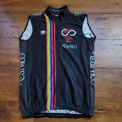 Sportful Mens Large Cycling Vest Thermal 19.5" P2P (8/10) Sleeveless L Dolomites - Image 1 of 4