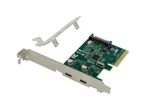 Conceptronic 2-Port USB 3.2 GEN 2 Type-C PCIE - Photo 1/2