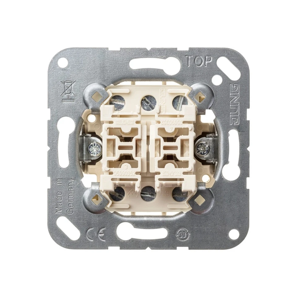 Jung 509 U Wippschalter Doppelwechselschalter 10 AX 250V - Bild 1 von 1