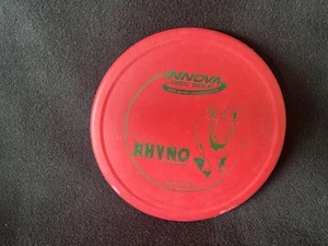 Innova Rhyno Disc Golf Putter 170g 2/1/0/3 Red W Black PDGA Putt Approach USA - Picture 1 of 2