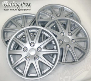 4pcs Wheel Cover Rim Skin Covers 15" Inch, Style 027 15 Inches Hubcap Hub Caps - Picture 1 of 4