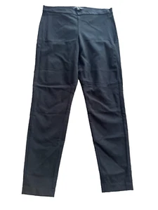 Banana Republic schwarz Devon Mid Rise Legging seitlicher Reißverschluss Damen Hose-Größe 6 - Bild 1 von 3