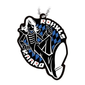 DELTARUNE mini Rubber Keychain CRM#1 ROUXLS KAARD BANDAI Japan - Picture 1 of 1