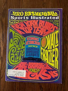 Sports Illustrated Pro Basketball NY Knicks 1967 USC OJ Simpson Notre Dame - Picture 1 of 5