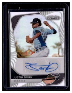 2020 Panini Prizm Rookie Autograph Prizms Silver #37 Justin Dunn Auto MARINERS - Picture 1 of 1