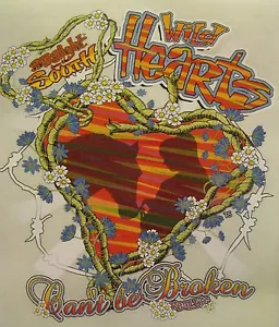 STRAIGHT FROM THE SOUTH WILD HEARTS CAN'T .. PFERD COWGIRL WESTERN SHIRT #SS-5 - Bild 1 von 5