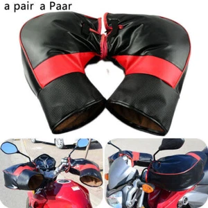 Motorrad Handschuhe Roller Lenkerstulpen Handwärmer Hand Muffs Winter Wärmer Neu - Bild 1 von 10