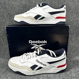 Reebok Court Drift AR30144M-WDR White/Navy/Red Sneakers Shoes Mens Size 11 M - Picture 1 of 9