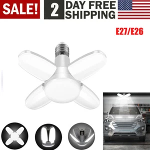 LED Garage Light Bulb 28W Super Bright Ceiling Fixture Lights Workshop Lamp E27 - Picture 1 of 16