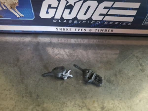 G.I. Joe klassifizierte Schlangenaugen Hände Stern NUR NEU 6" 1/12 - Bild 1 von 1