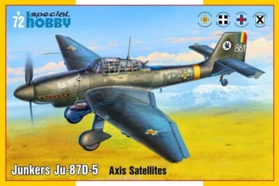 SPECIAL HOBBY JUNKERS JU-87D-5 AXIS SATELLITES  Scala 1:72 Cod.72448 - Immagine 1 di 4