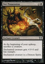 Magic the Gathering MTG Oni Possession (135) Champions of Kamigawa   LP