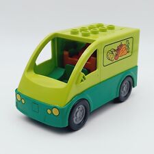 Lego Duplo van vegetables fruits tomatos 2003 Car Truck Green Color