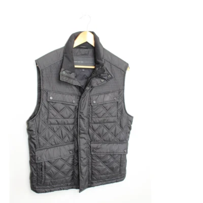 Marc New York by Andrew Marc Quilted Vest Black Mens Size M - Image 1 of 4
