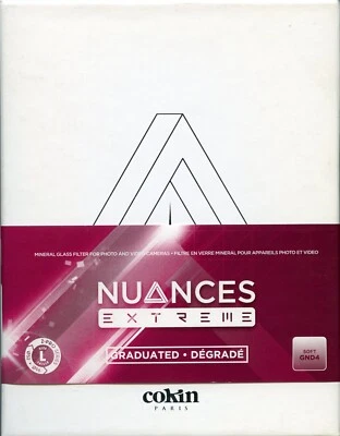 Cokin NUANCES Extreme Soft Graduated Filter GND4 (2-Stop) for Size L (Z-Pro) - Image 1 of 4