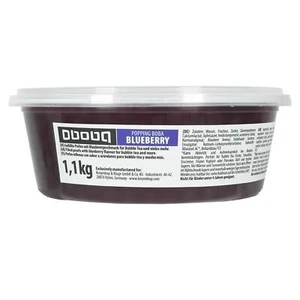 Oboba Popping Boba Blaubeer Geschmack Bubble Tea Perlen Boba Fruchtperlen 1,1kg - Bild 1 von 1