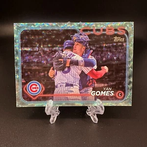 2024 Topps Yan Gomes Aqua Foilboard /399 #581 Chicago Cubs - Picture 1 of 2