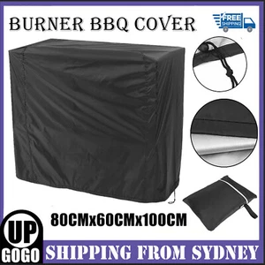 80x60cm Burner BBQ Cover Waterproof Outdoor Gas Charcoal Barbecue Grill Protecto - Picture 1 of 9