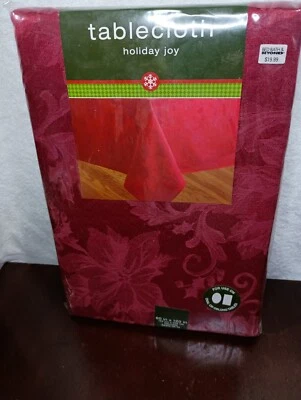 Bed Bath & Beyond Holiday Joy Tablecloth For Oval or Oblong Tables - Image 1 of 3