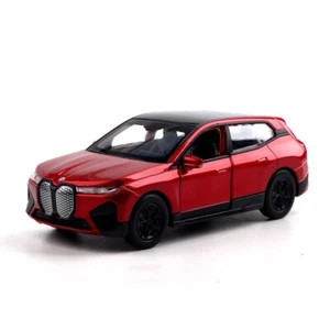 SUV elettrico pressofuso scala 1:38 - ispirato a BMW iX | pull back + porte aperte - Foto 1 di 5