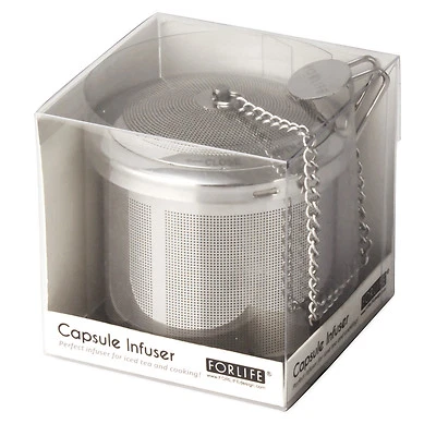 FORLIFE Capsule Infuser for Brewing Teas and Cooking by Adding Herbs and Spices - Image 1 of 4