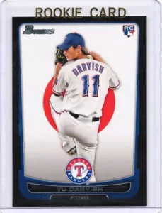 Yu Darvish Rookie Karte RC Japan PACKUNG FRISCH 2012 Topps SCHWARZ Rand #209 sp SELTEN - Bild 1 von 2