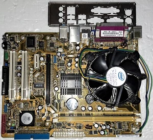 Scheda Madre Asus P5SD2-VM con CPU Intel 775 Dual Core e Ram - Foto 1 di 1