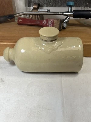 Stoneware Hot Water Bottle Bed Warmer Lovatts Langley Ware Earthenware - Image 1 of 4