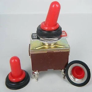 5pcs Toggle Switch Waterproof 12mm Rubber Cover Cap,R30 ay - Picture 1 of 3