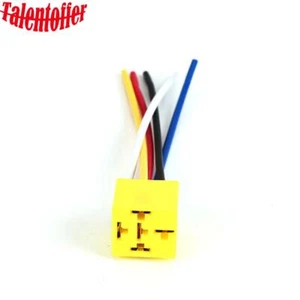Automotive Relay Socket 5 Wires - Picture 1 of 5