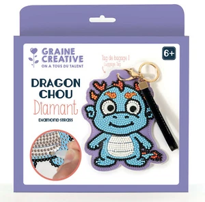 Kit De Mosaic De Diamante Con Etiqueta De Dinosaurio - Picture 1 of 1