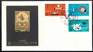 Türkei Scott 2109-11 FDC - 1979 Europa Ausgabe - Bild 1 von 1