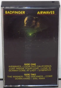 BADFINGER AIRWAVES CASSETTE TAPE - Picture 1 of 3