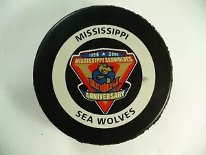 ECHL Mississippi lupi di mare magnolia coppa gioco inverso hockey disco collezione dischi - Foto 1 di 2