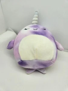 Nabila Narwhal Plush Stuffed Animal Toy By Kellytoy Squishmallow - Picture 1 of 3