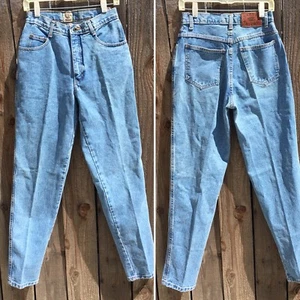 Jeans Barry Bricken cintura alta pierna cónica talla 8 28 cintura mamá jeans años 80 90 - Imagen 1 de 12